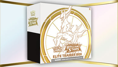 Pokemon TCG Sword & Shield 9 Brilliant Stars Elite Trainer Box