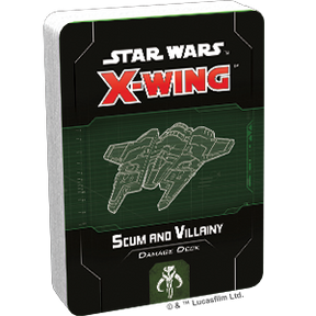 Star Wars X-Wing Scum and Villainy Damage Deck