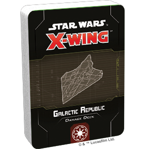 Star Wars X-Wing Galactic Republic Damage Deck