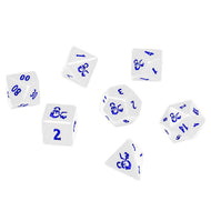 Heavy Metal D&D Icewind Dale RPG 7 Dice Set White