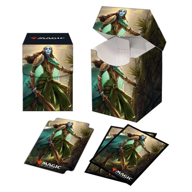 MTG Kaldheim Lathril, Blade of the Elves PRO 100+ Deck Box & 100ct Sleeves