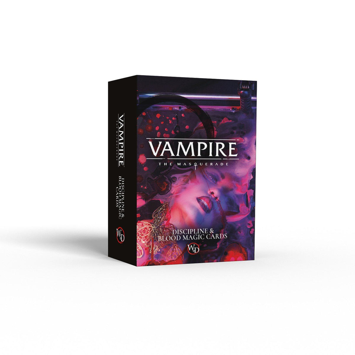 Vampire the Masquerade Discipline and Blood Magic Card Deck