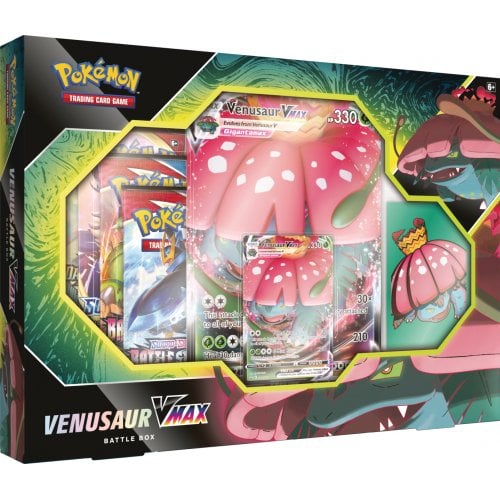 Pokemon TCG Venusaur/Blastoise VMAX Battle Box