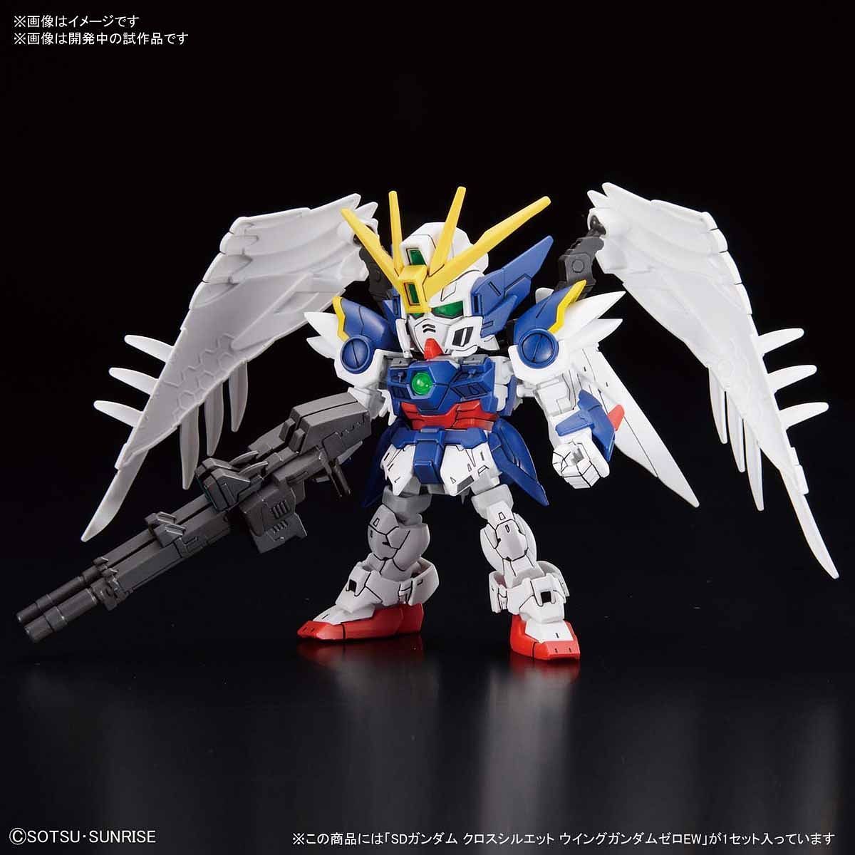 SD Cross Silhouette Wing Gundam Zero EW Model Kit