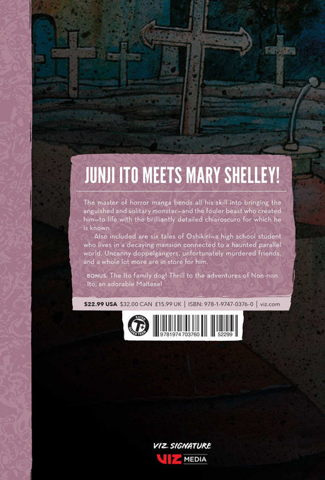 Junji Ito Story Collection Frankenstein Hardcover