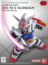 Load image into Gallery viewer, SD Gundam RX-78-2 EX STD 001 Model Kit