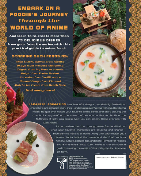 Cook Anime Eat Like Your Favourite Character Hardcover