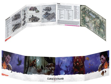 Dungeons & Dragons Curse Of Strahd DM Screen