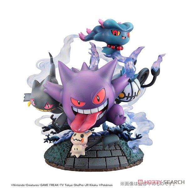 G.E.M.EX Series Pokemon Ghost Type are All Gathering!