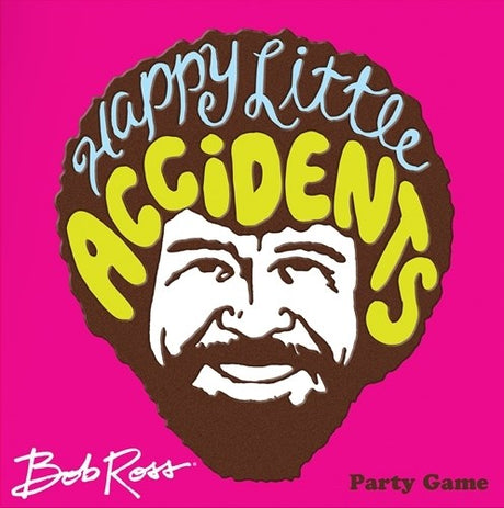 Bob Ross Happy Little Accidents Party Game