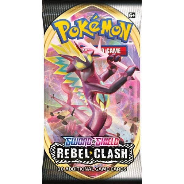 pokemon sword & shield rebel clash booster box Pokemon Sword & Shield Rebel Clash Booster Pack – Travelling Man UK