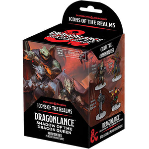 D&D Icons of the Realms Dragonlance Shadow of the Dragon Queen (Set 25) Miniatures Standard Booster