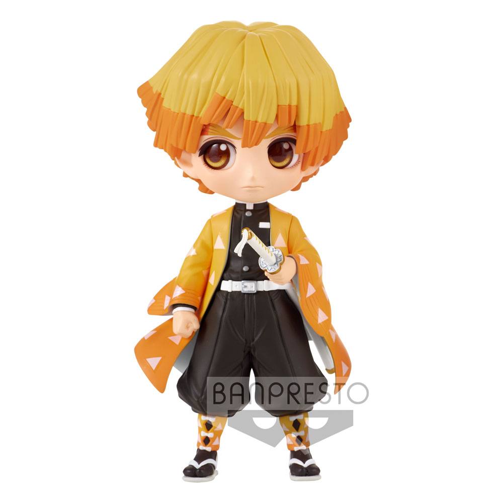 Demon Slayer Kimetsu No Yaiba Q Posket Zenitsu Agatsuma II Ver A Banpresto