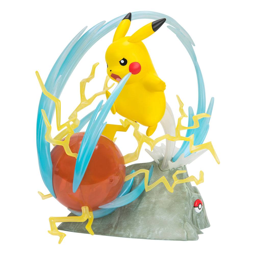 Pokemon 25th Anniversary Pikachu Light Up Deluxe Statue