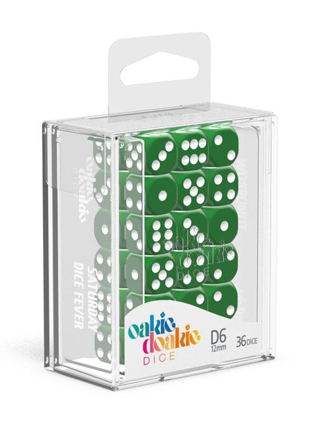 Oakie Doakie Dice 12mm Solid D6 Dice Set
