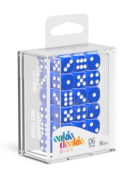 Oakie Doakie Dice 12mm Solid D6 Dice Set
