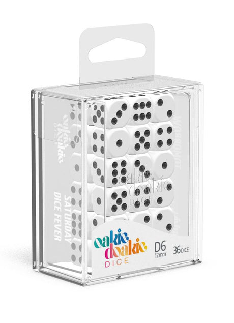 Oakie Doakie Dice 12mm Solid D6 Dice Set