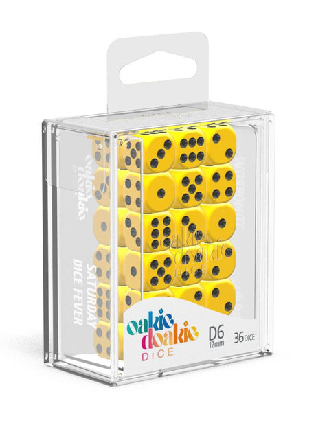 Oakie Doakie Dice 12mm Solid D6 Dice Set
