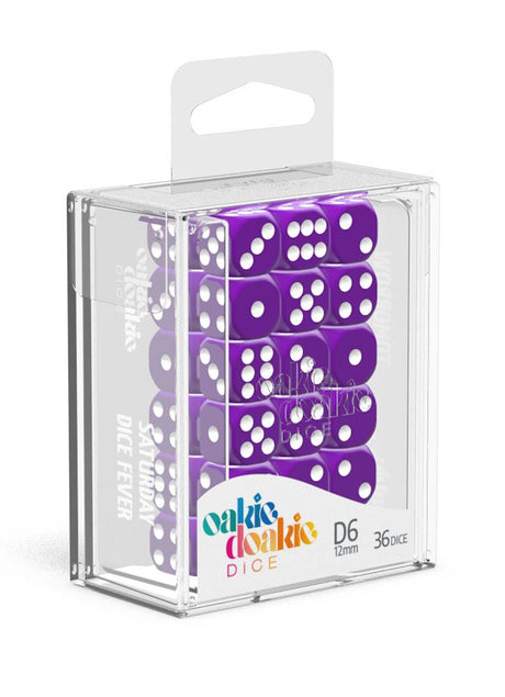 Oakie Doakie Dice 12mm Solid D6 Dice Set