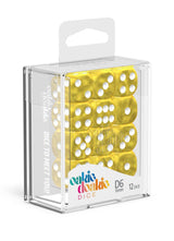 Oakie Doakie Dice 16mm Marble D6 Dice Set