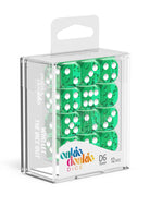 Oakie Doakie Dice 16mm Translucent D6 Dice Set