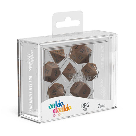 Oakie Doakie Dice Metal RPG Dice Set
