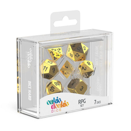 Oakie Doakie Dice Metal RPG Dice Set
