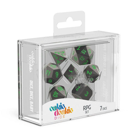 Oakie Doakie Dice Metal RPG Dice Set